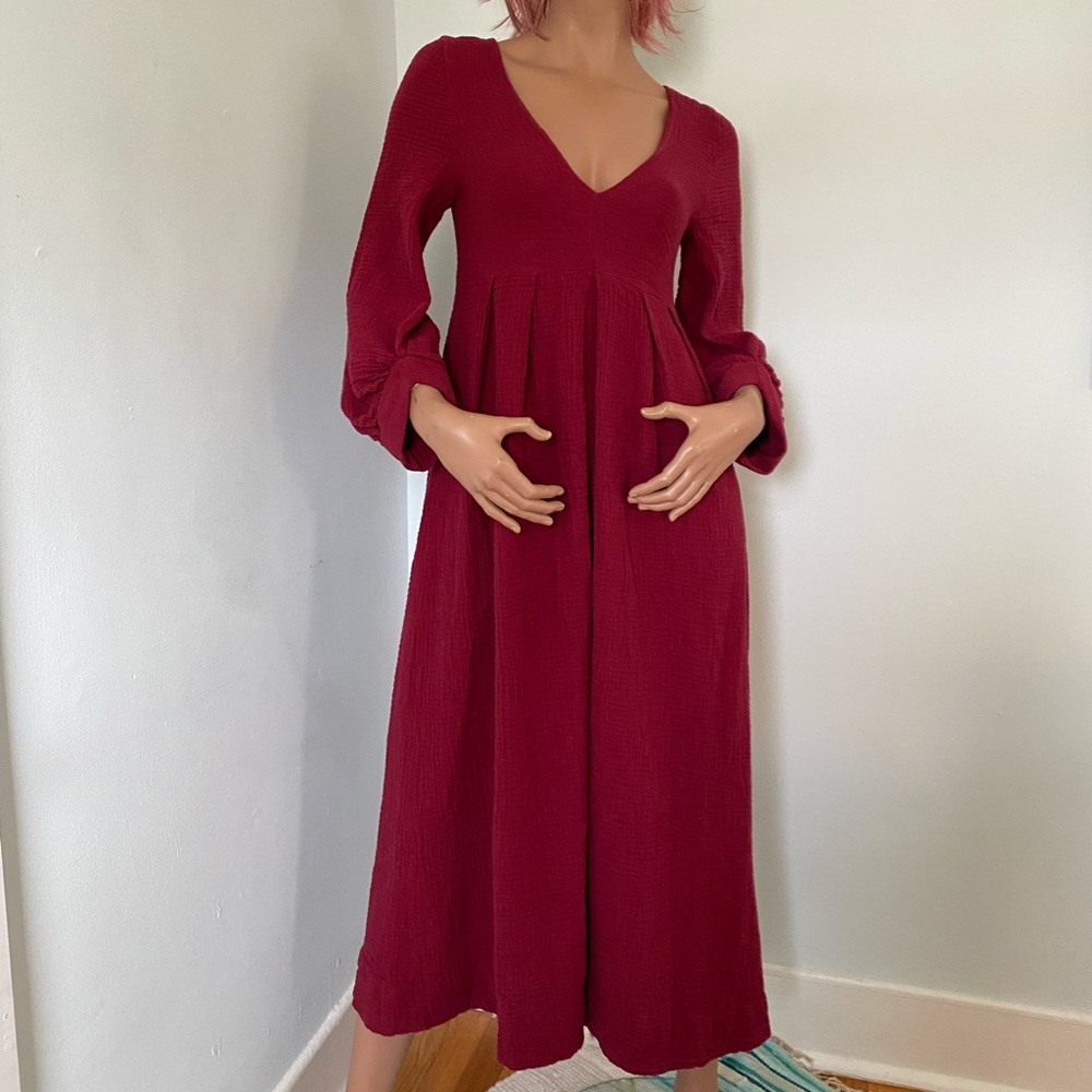 Handmade Custom Design Cotton Maxi Dress